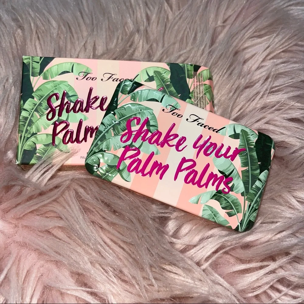 too faced shake your palm palms eyeshadow palette - Picture 3 of 3